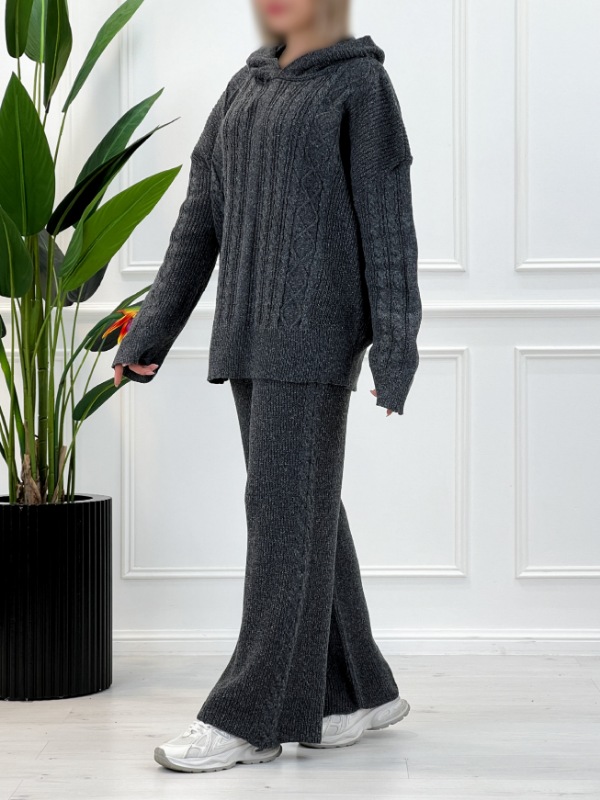 هودی شلوار بافت