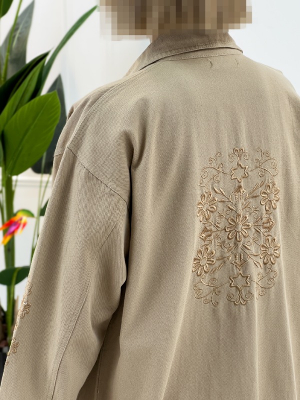 مانتو کتان پرنیا پاییزه