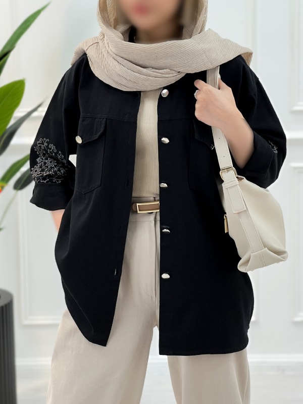 مانتو کتان پرنیا پاییزه