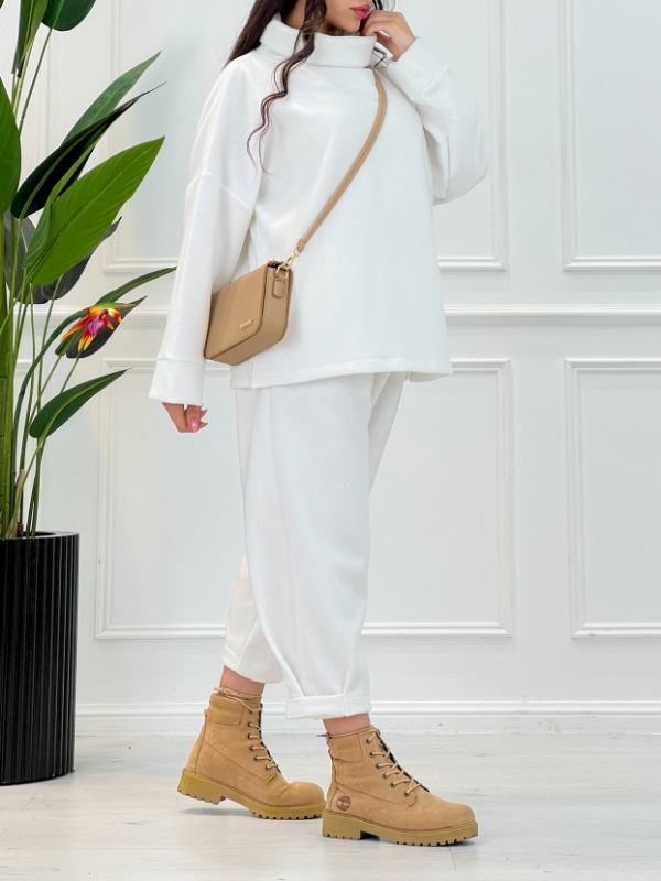 بلوز شلوار گندم