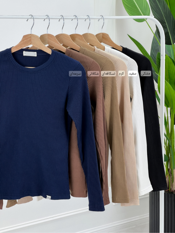 شومیز یقه گرد کبریتی