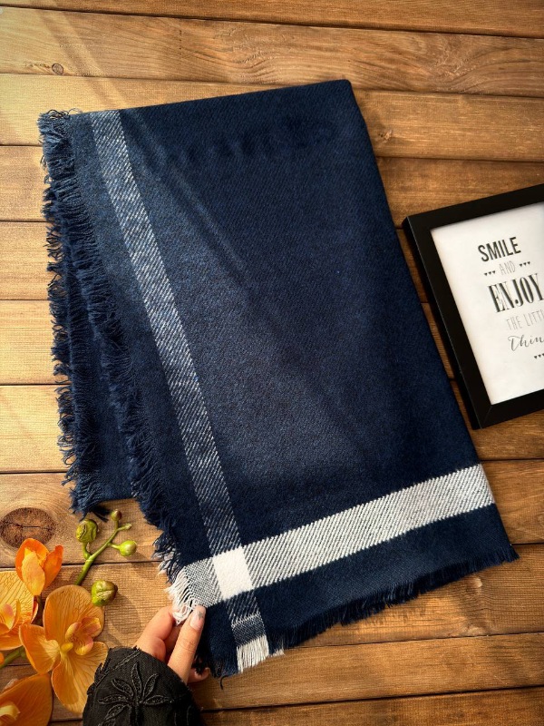 شال موهر سورمه ای