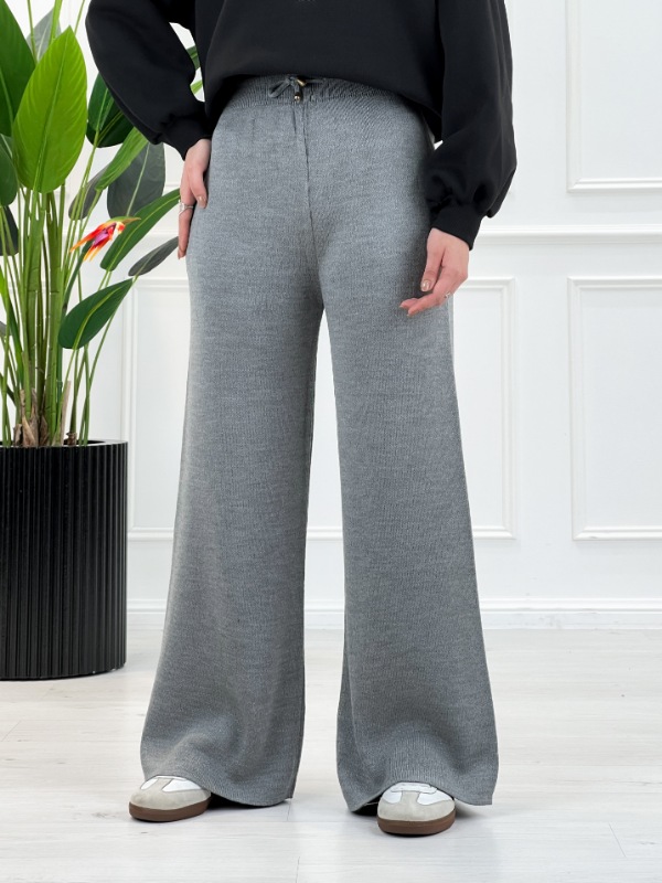 شلوار راسته گشاد بافت