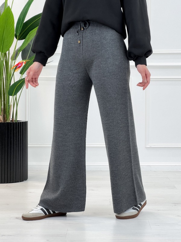 شلوار راسته گشاد بافت