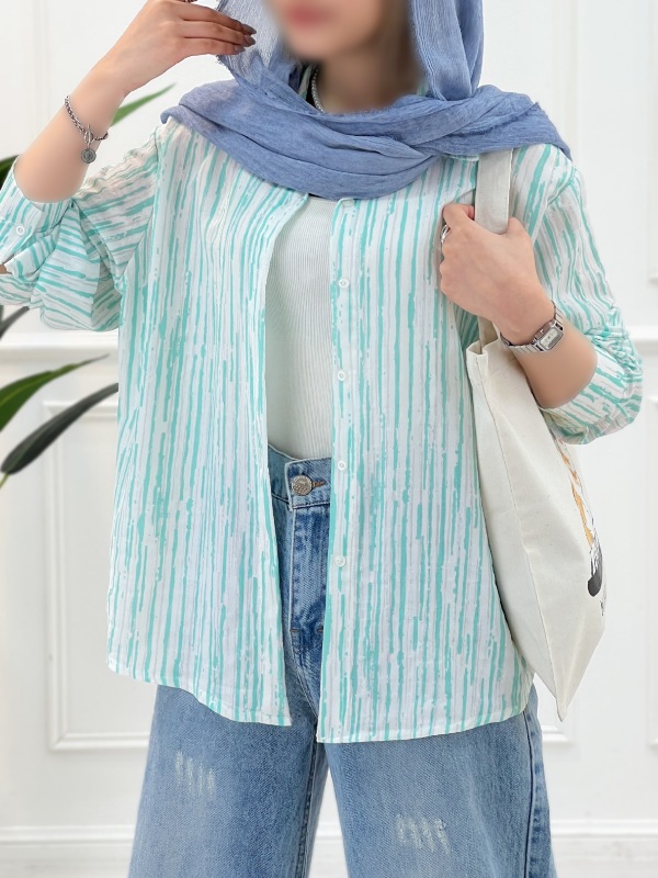 شومیز مانتویی دریا