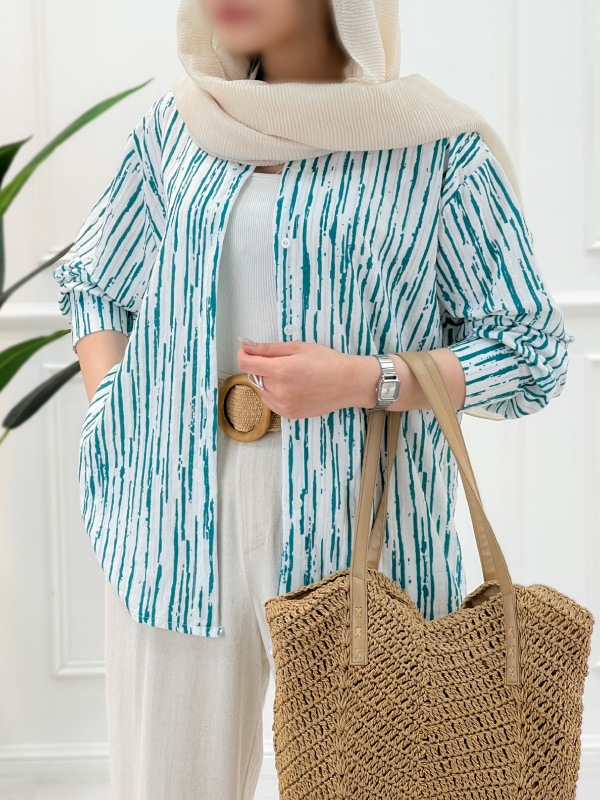 شومیز مانتویی دریا