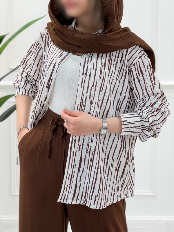 شومیز مانتویی دریا