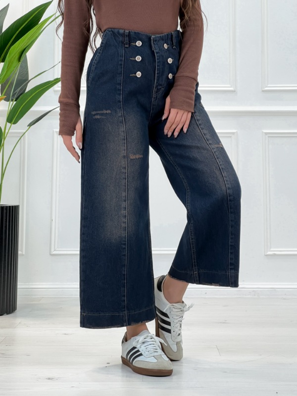 شلوار واید شش دکمه