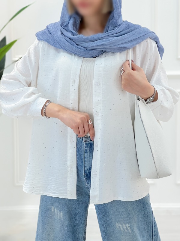 شومیز مانتویی نگارین