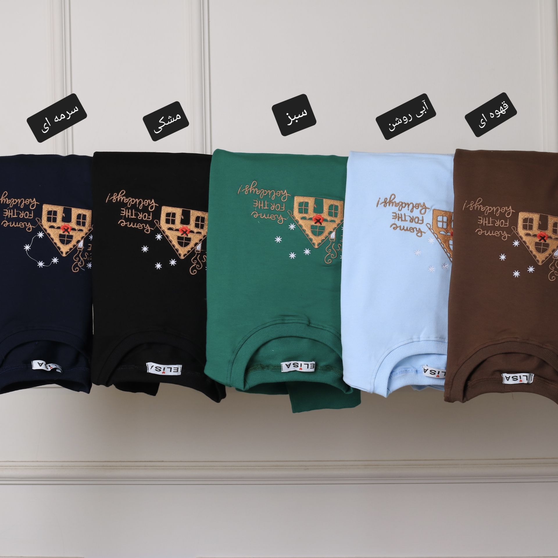 دورس گلدوزی خونه و برف