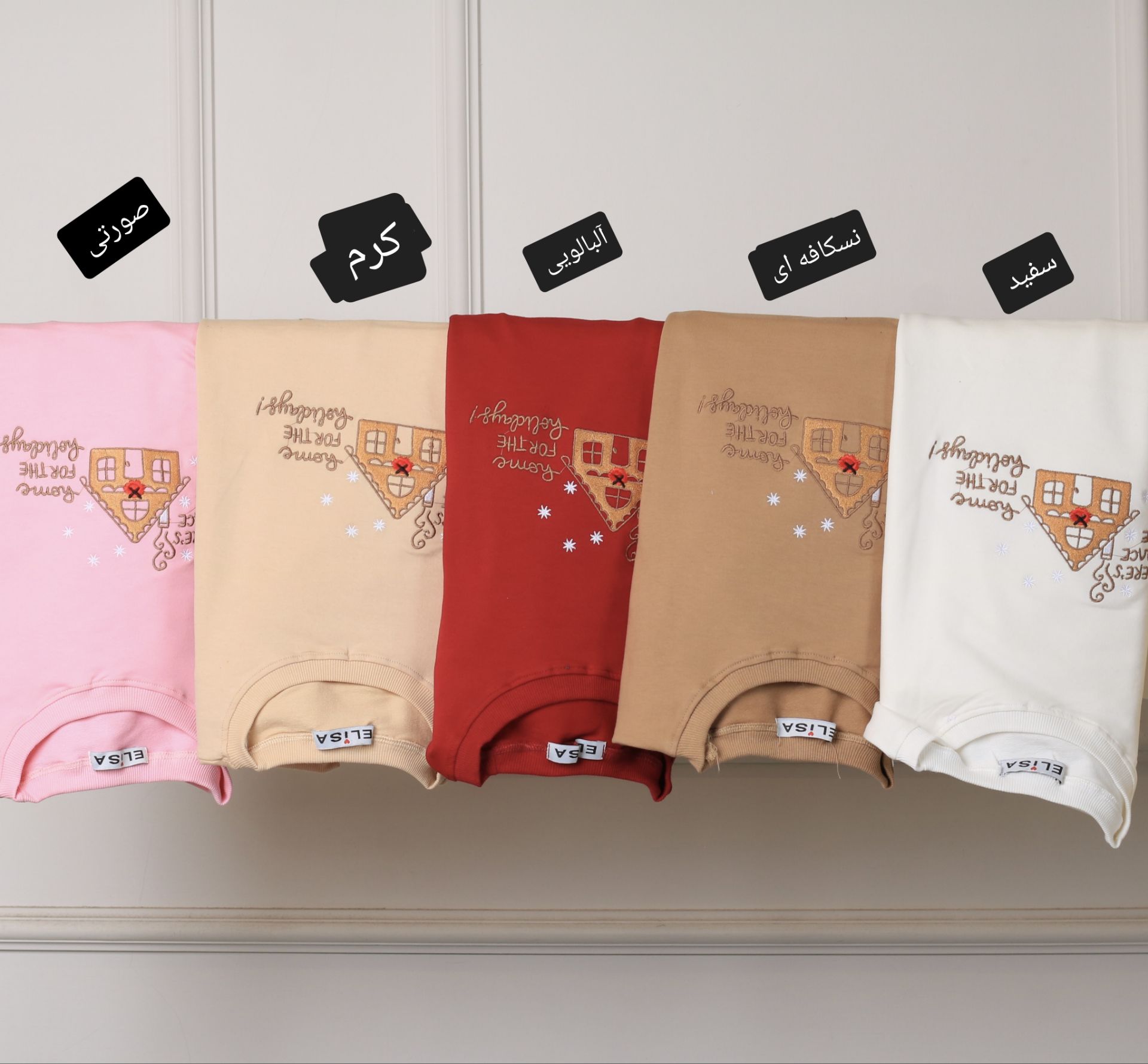 دورس گلدوزی خونه و برف