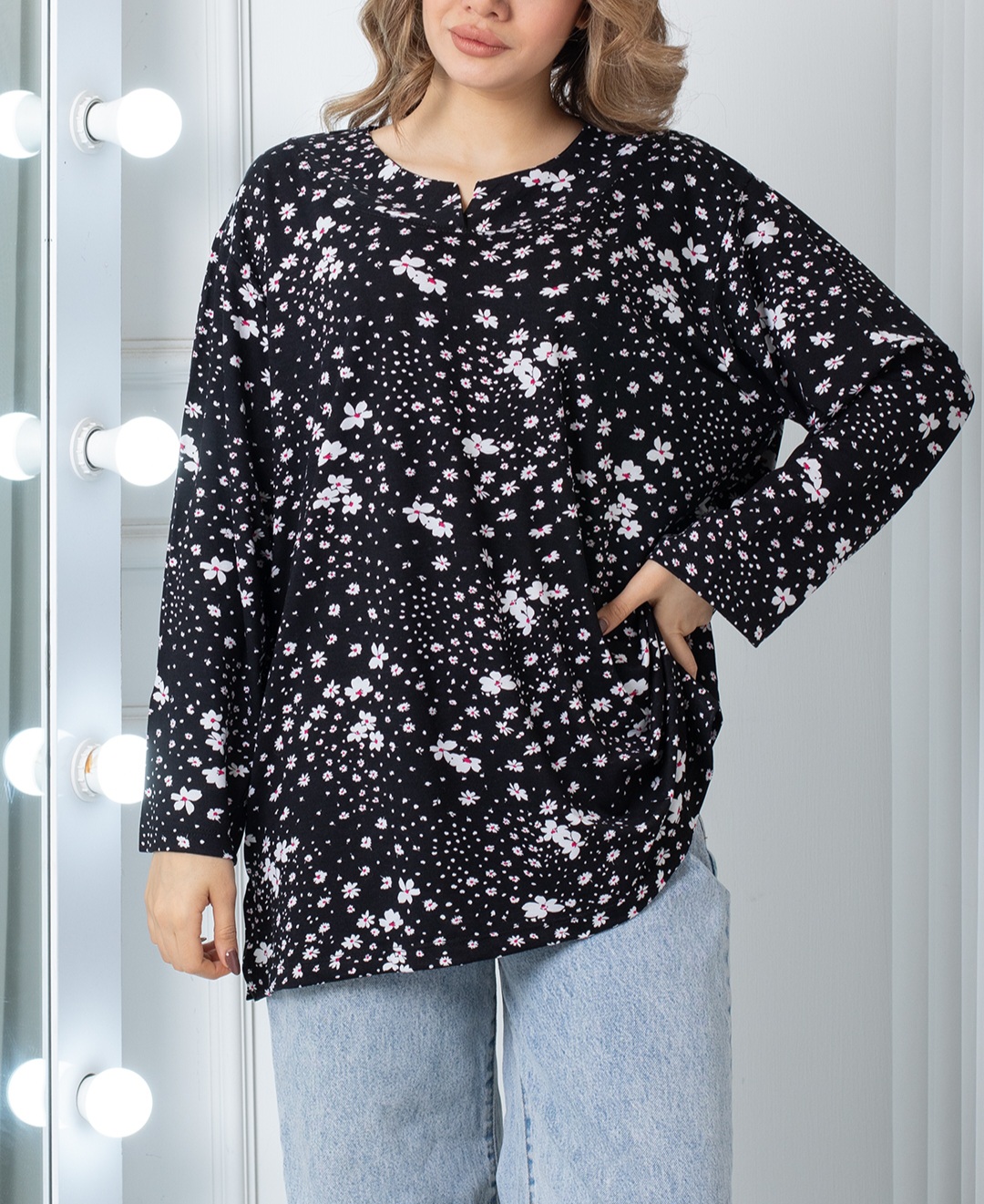 شومیز طرحدار کیمیا