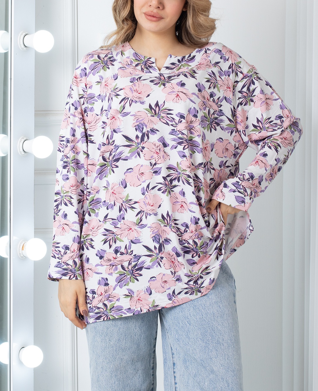 شومیز طرحدار کیمیا