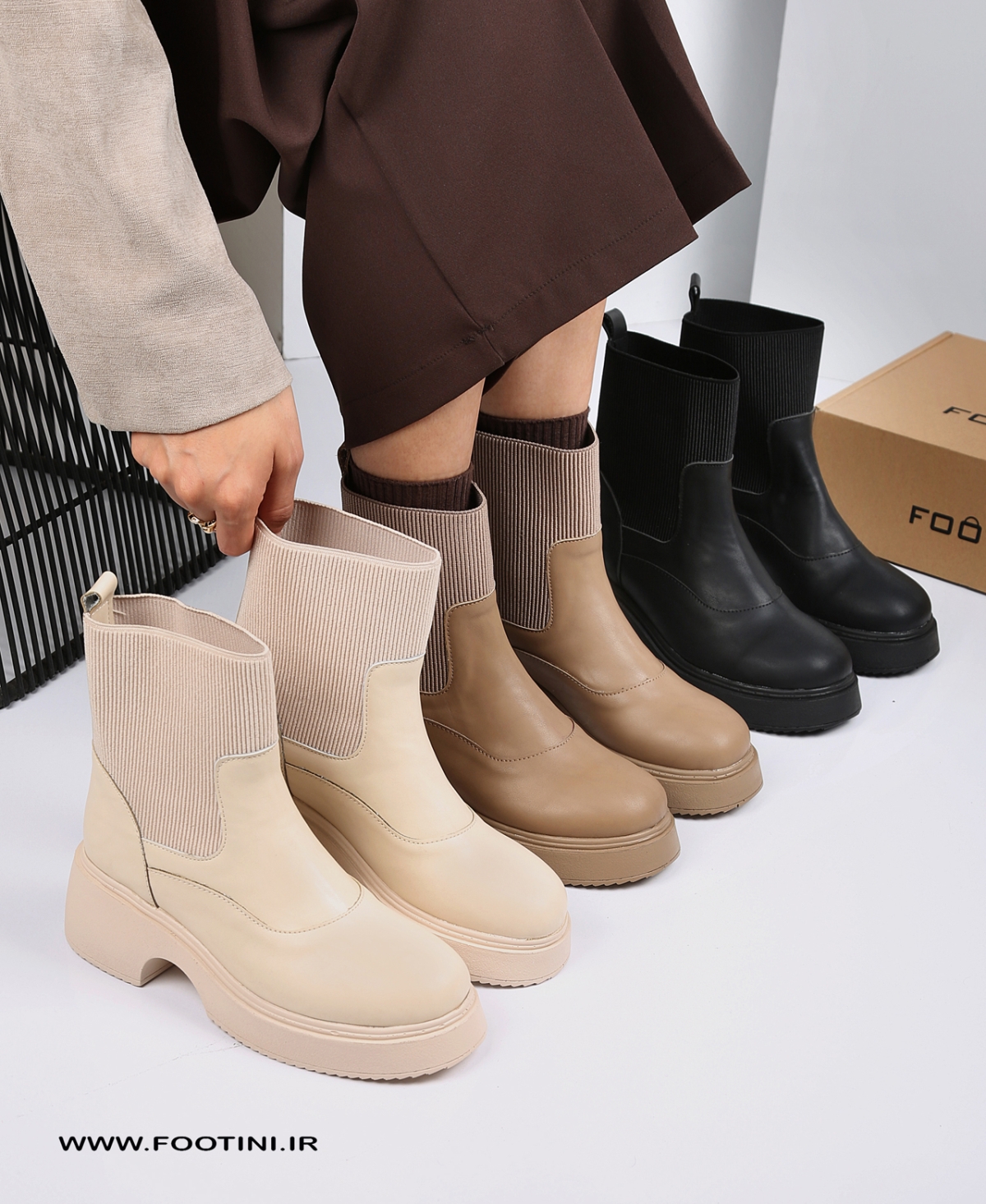 نیم بوت زنانه 8188 MR