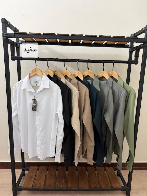 پیراهن استین بلند قابپک مخفی