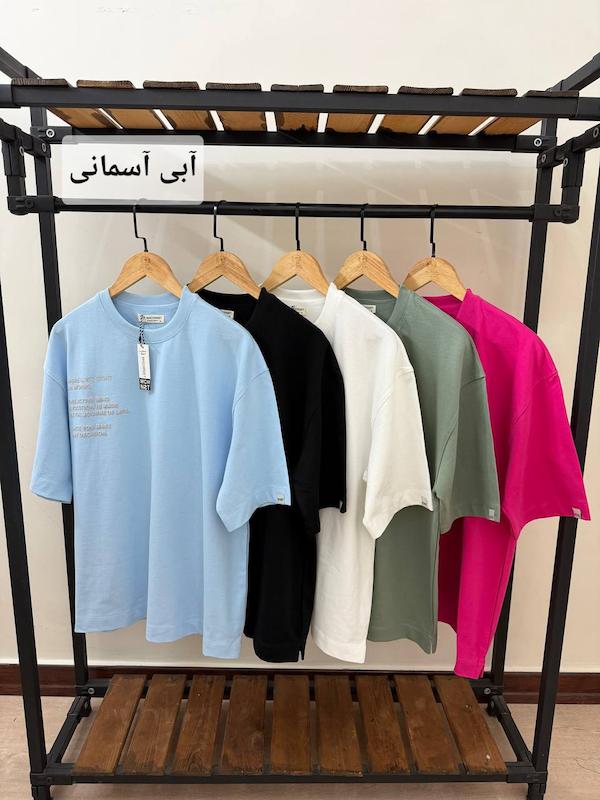 تیشرت پنبه ای جلو چاپ 4243