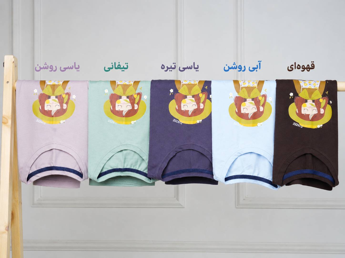 تیشرت باکسی دختر