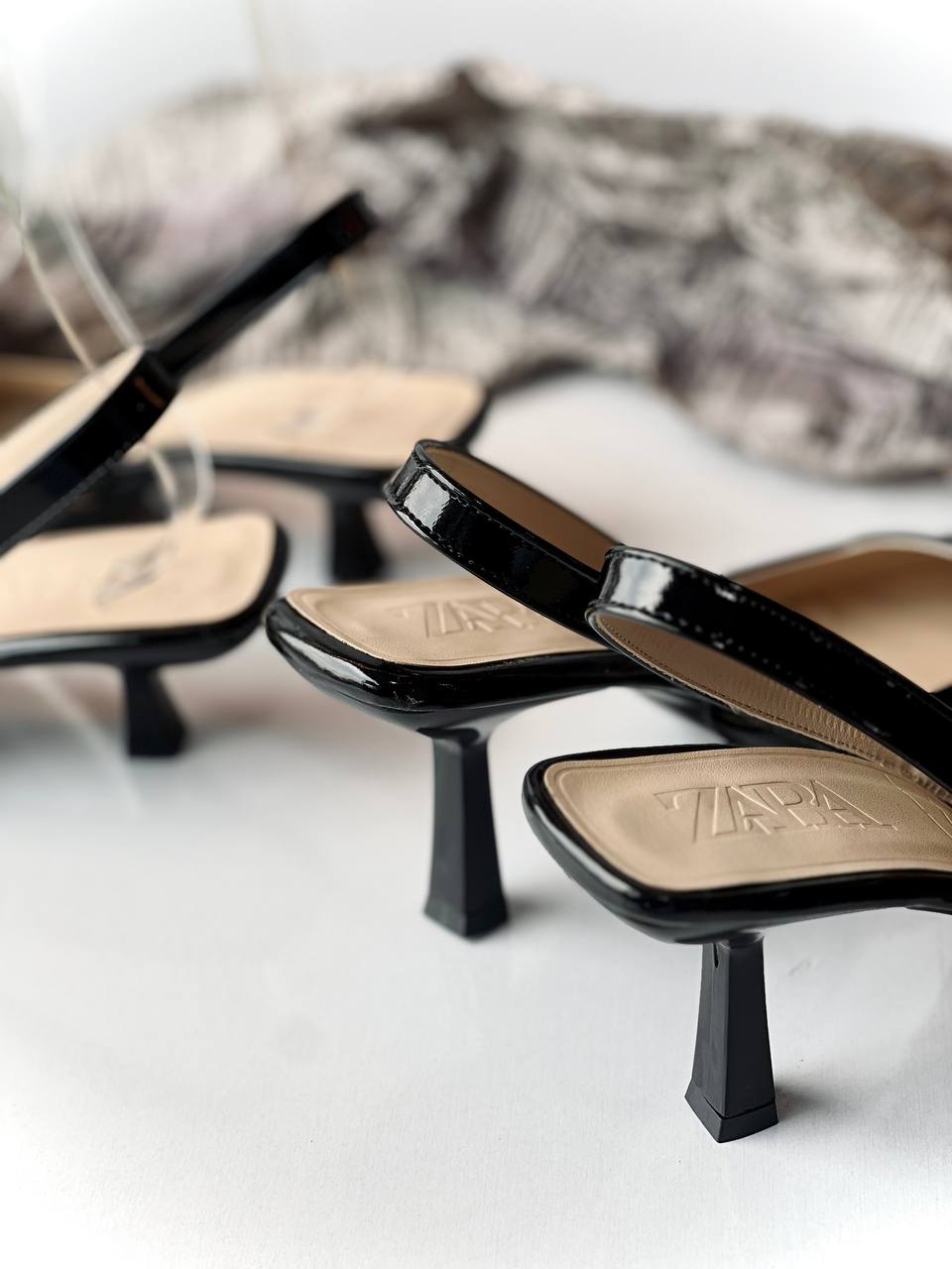 کفش زارا 6 سانتی ورنی