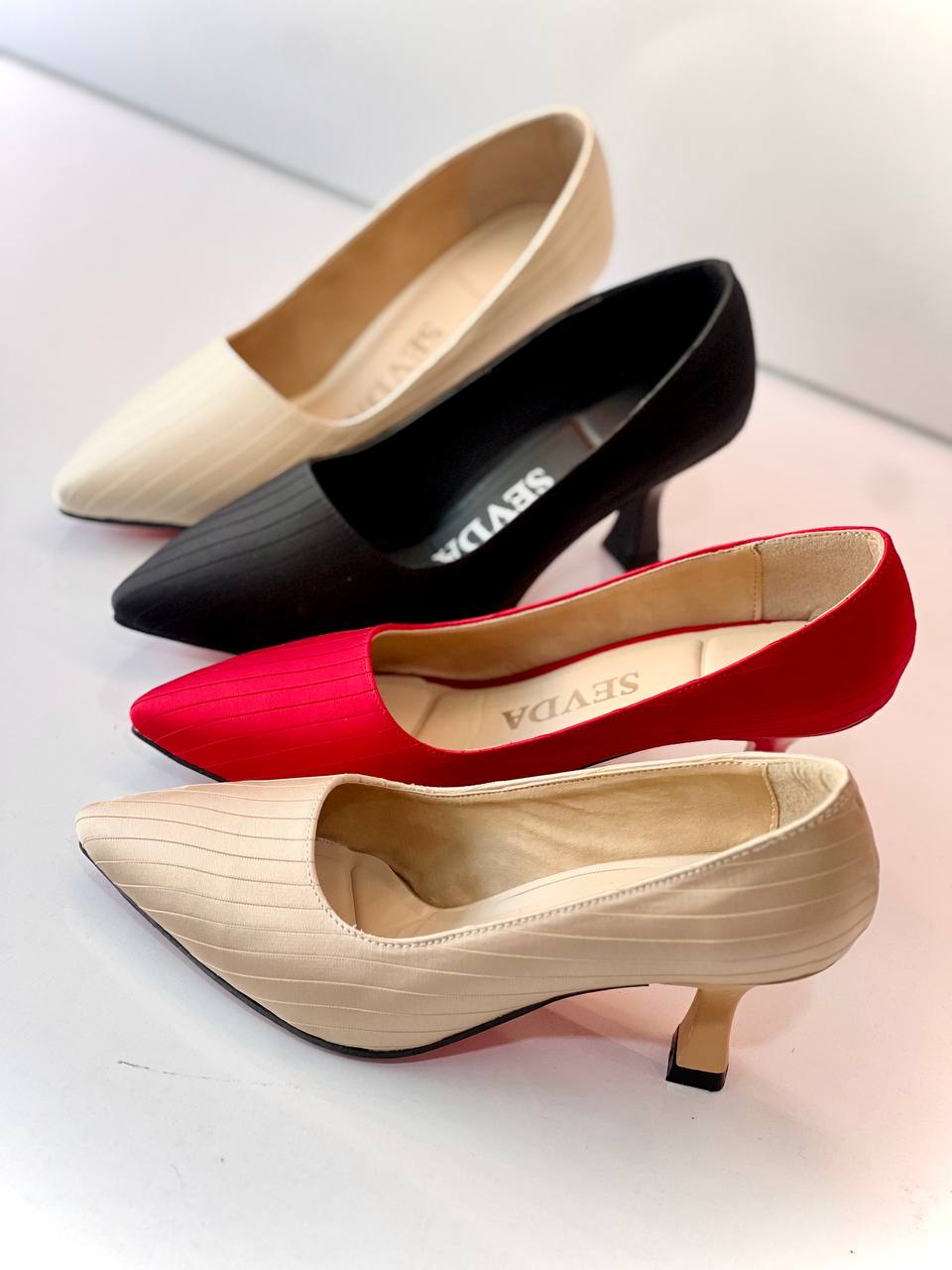 کفش مجلسی کبریتی زنانه