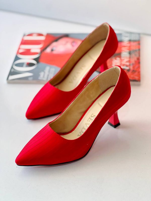 کفش مجلسی کبریتی زنانه