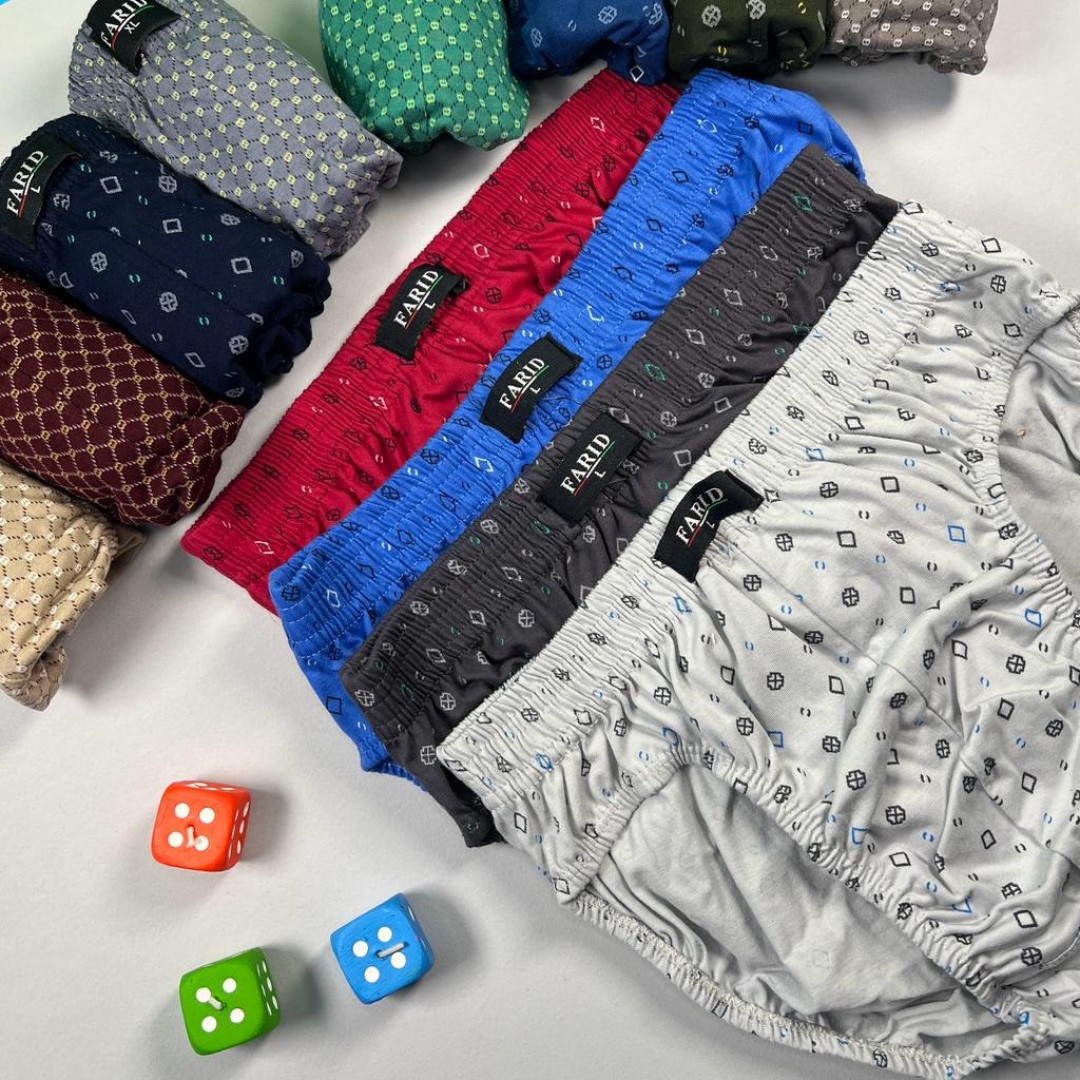 شورت مردانه اسلیپ چاپی فرید کد 57