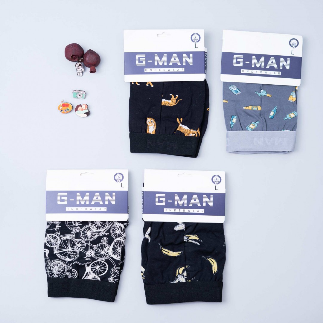 شورت مردانه اسلیپ گونش چاپی کد 44