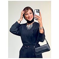 شومیز یقه هفت کد 19020