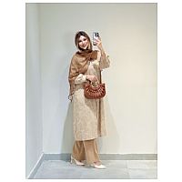 مانتو بلند جلو باز کد 19252