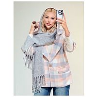 پالتو فوتر چهارخونه کد 20043