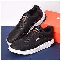 کفش اسپرت مردانه مشکی مدل jeep