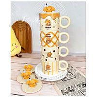 ماگ درب سیلیکونی کیوت Y536