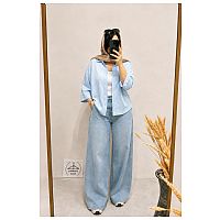 شومیز پری شیشه ای مدل سایه