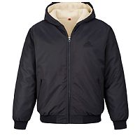 کاپشن مردانه مشکی داخل تمام خز مدل adidas-مشکی