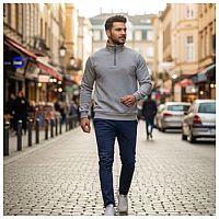 دورس مردانه نیم زیپ مدل Behbod