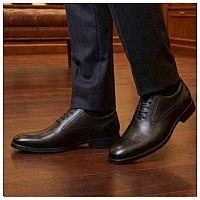 کفش رسمی بندی مردانه مدل Sabalan-مشکی