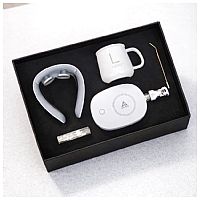 پکیج هدیه سازمانی آرامش ( ماگ هیتر دار ماساژور گردن جعبه لاکچری)