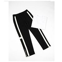 شلوار مردانه دونوار پایین زیپ مدل Alishan-مشکی