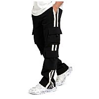 شلوار مردانه شش جیب دونوار مدل Sardar-مشکی