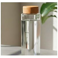 بطری لیبل دار درب گرد