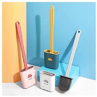 فرچه توالت شور سیلیکونی رنگی A341