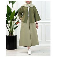 شلوار بغل دکمه