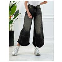 شلوار واید پایین ریش