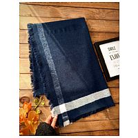 شال موهر سورمه ای