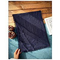 شال ملانژ سورمه ای