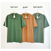 تیشرت مردانه نیم زیپ جابر