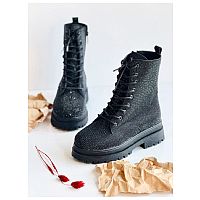 کفش بوت فول نگین