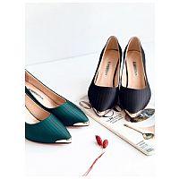 کفش کد127ساتن نوک فلزی